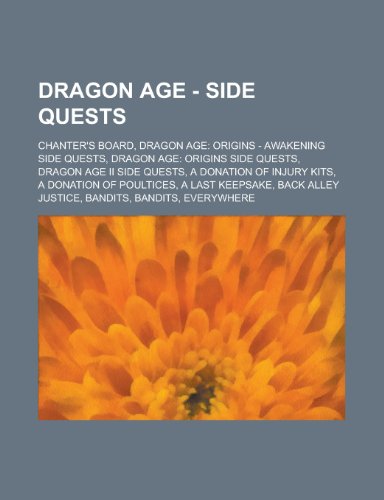 Dragon Age - Side Quests
