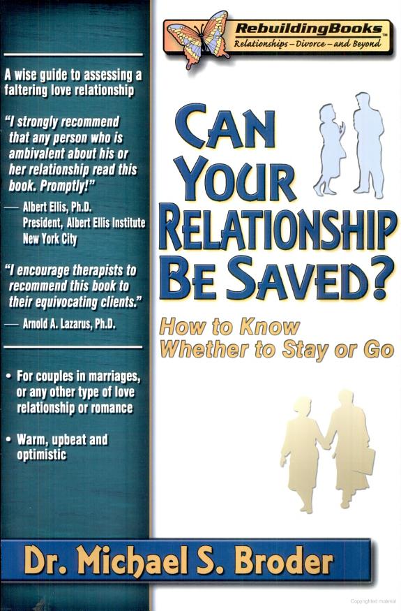 Can Your Relationship Be Saved?