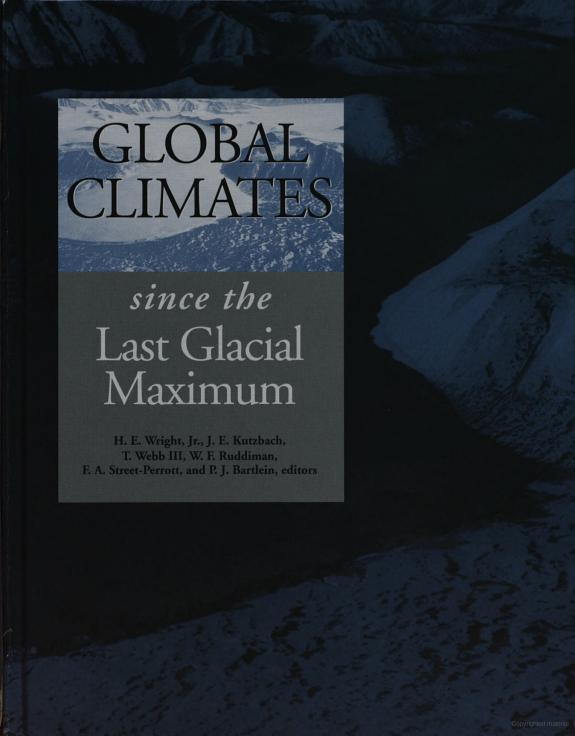 Global Climates since the Last Glacial Maximum