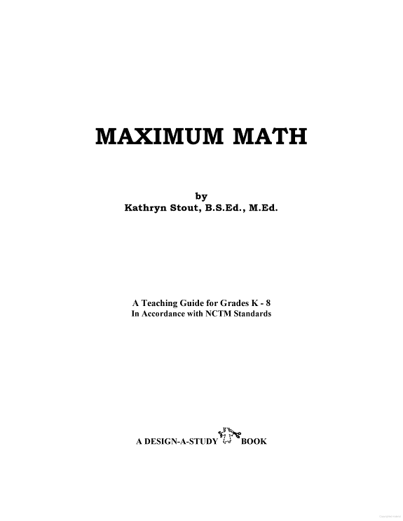Maximum Math