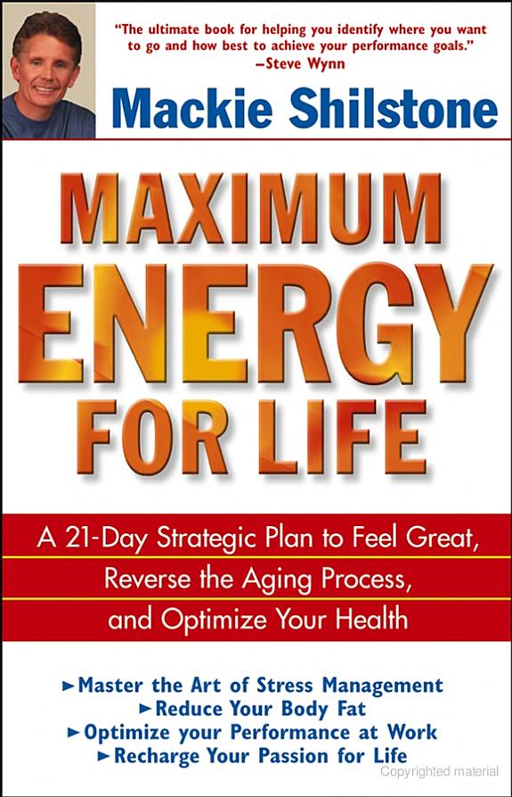 Maximum Energy for Life