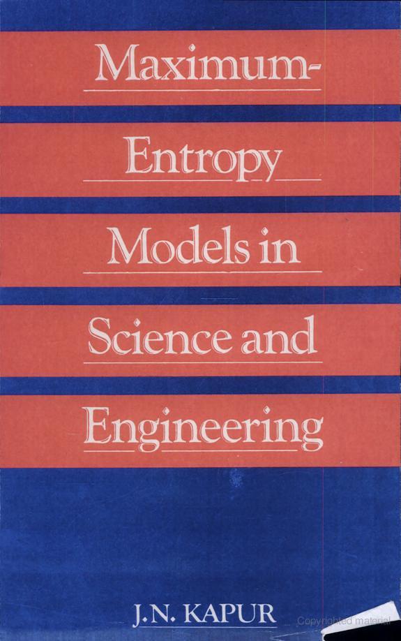 Maximum-entropy Models in Science and Engineering