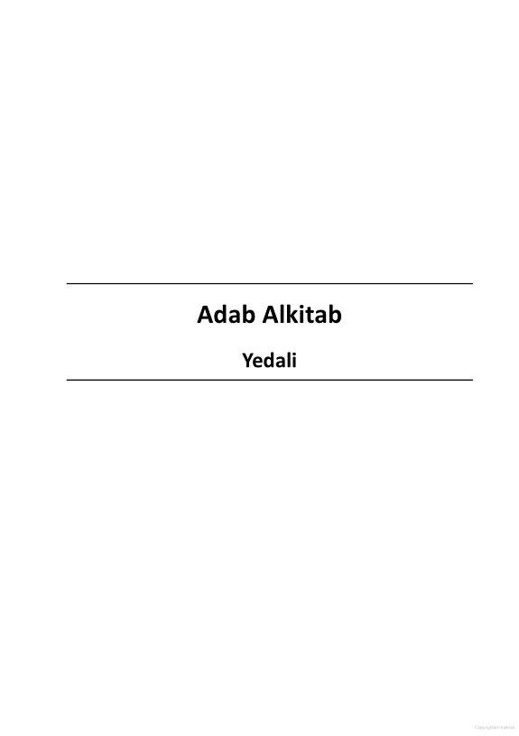 Adab Alkitab