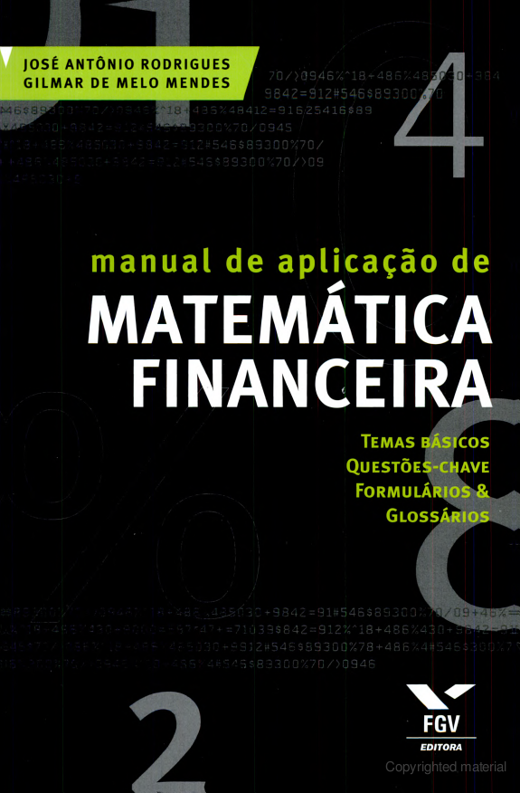 Manual de Aplicação de Matemática Financeira