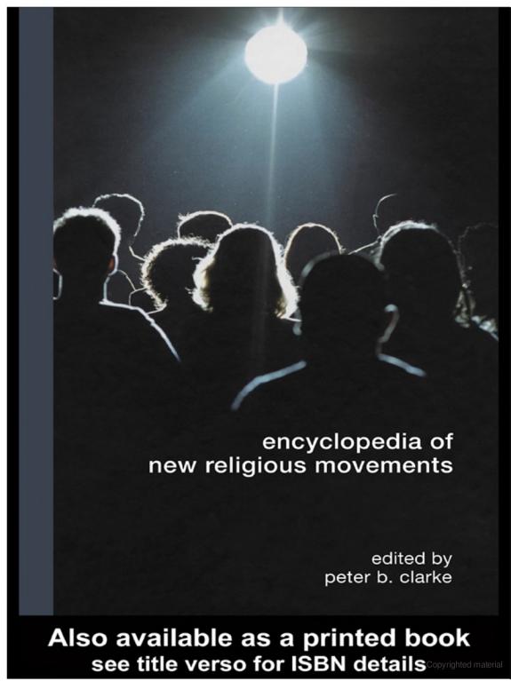 Encyclopedia of New Religious Movements