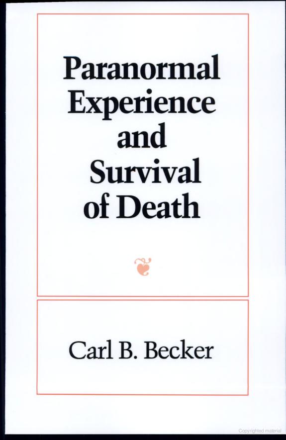 Paranormal Experience and Survival of Death