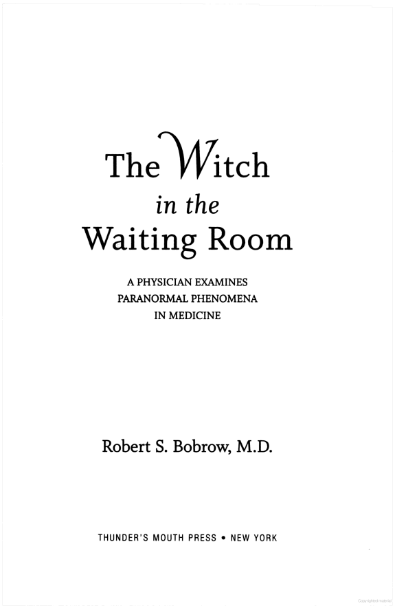 The Witch in the Waiting Room