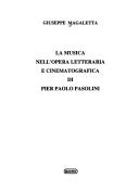 La musica nell'opera letteraria e cinematografica di Pier Paolo Pasolini