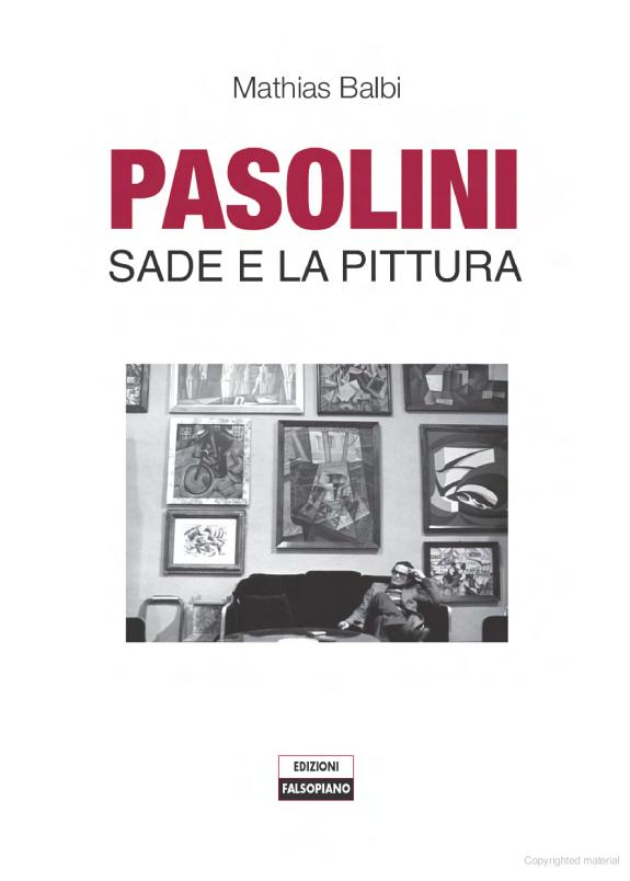 Pasolini Sade e la pittura