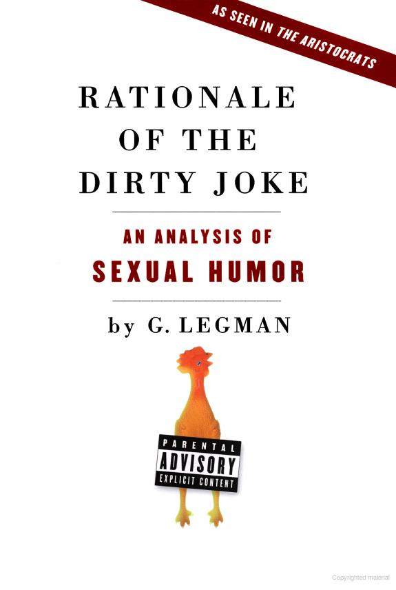 Rationale of the Dirty Joke