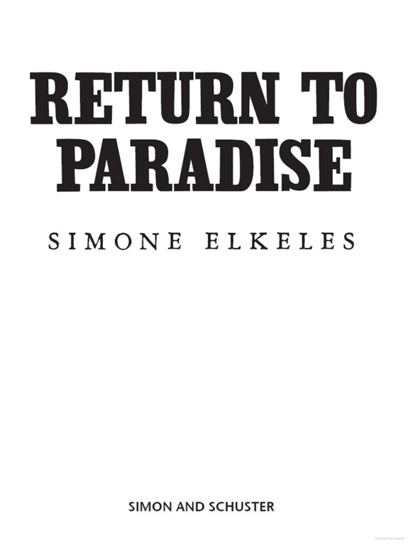 Return to Paradise