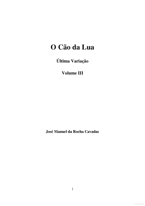 O Cão da Lua