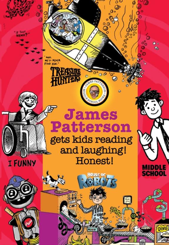 James Patterson's Bestselling Kids' Series -- Chapter Sampler