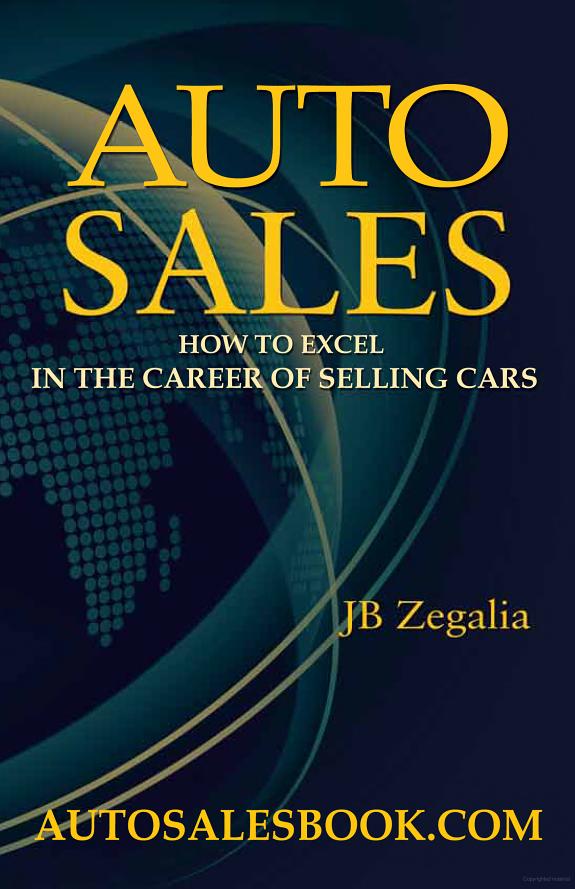 Auto Sales: How to Excel in the Career of Selling Cars