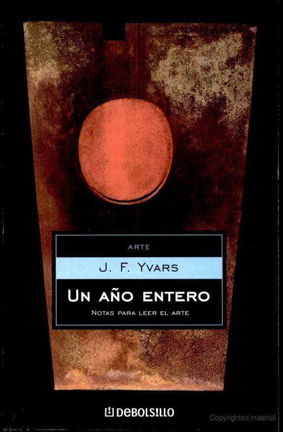 Un año entero. Notas para leer el arte