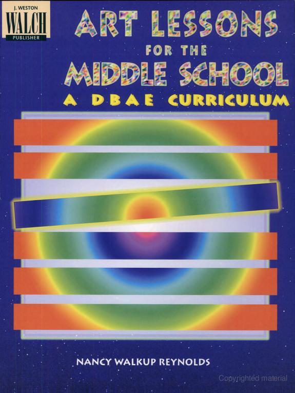 Art Lessons for the Middle School