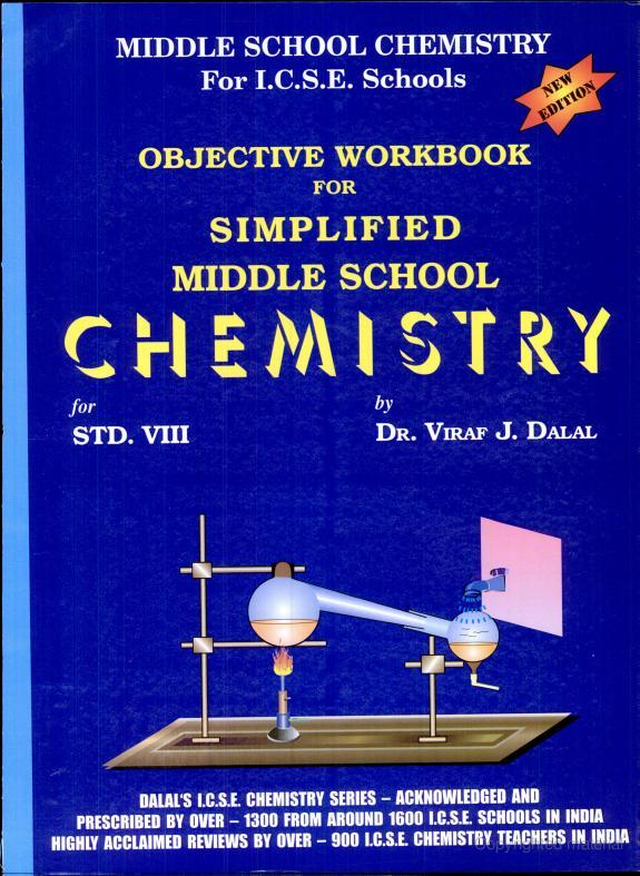 Objective Workbook for Simplified Middle School Chemistry