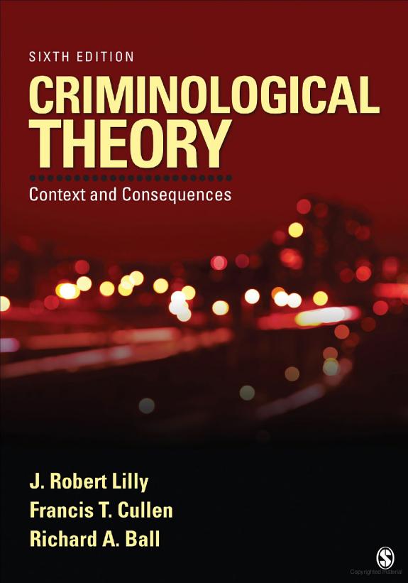 Criminological Theory