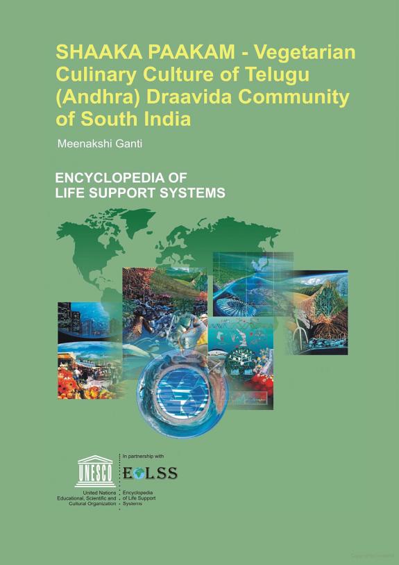 Shaaka Paakam- Vegetarian Culinary Culture Of Telugu (Andhra) Draavida Community Of South India