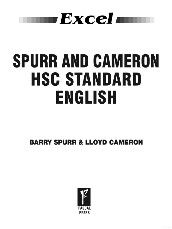 HSC Standard English