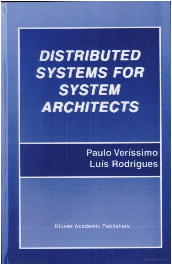 Distributed Systems for System Architects