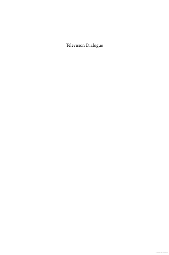 Television Dialogue