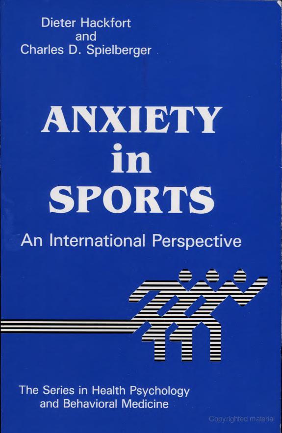 Anxiety in Sports