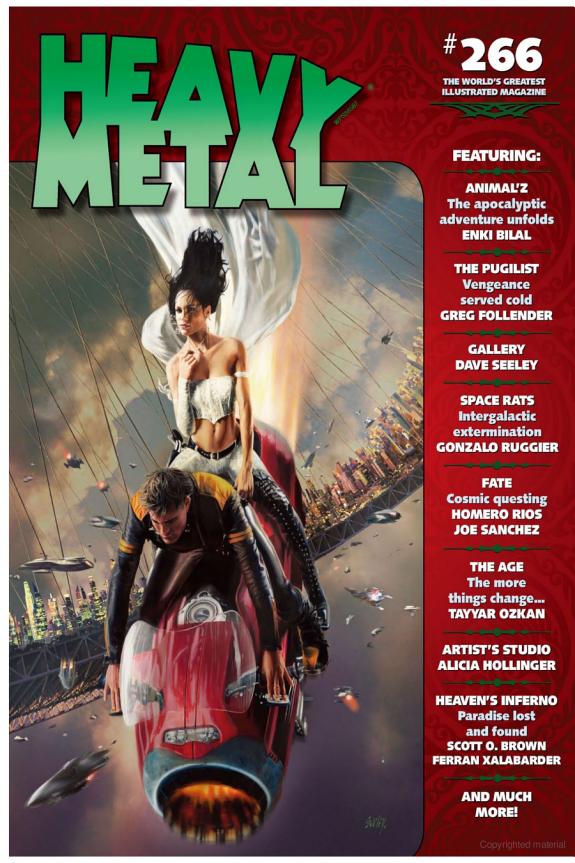 Heavy Metal Magazine #266