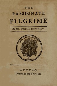 The Passionate Pilgrim