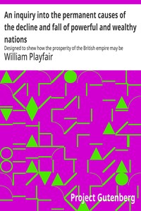 An inquiry into the permanent causes of the decline and fall of powerful and wealthy nations