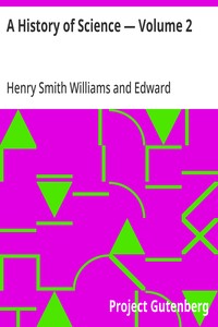 A History of Science — Volume 2