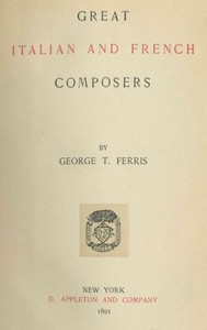 Great Italian and French Composers