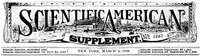 Scientific American Supplement, No. 1157, March 5, 1898