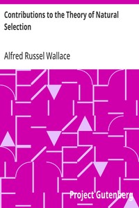 Contributions to the Theory of Natural Selection
A Series of Essays