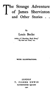 The Strange Adventure of James Shervinton
1902