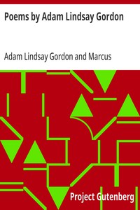 Poems by Adam Lindsay Gordon
