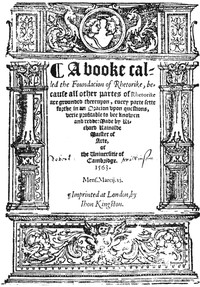 A booke called the Foundacion of Rhetorike
because all other partes of Rhetorike are grounded thereupon, euery parte sette forthe in an Oracion vpon questions, verie profitable to bee knowen and redde