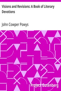 Visions and Revisions: A Book of Literary Devotions