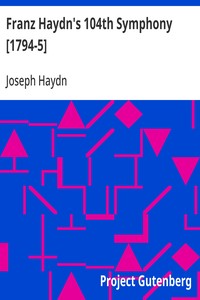 Franz Haydn's 104th Symphony [1794-5]
MIDI file