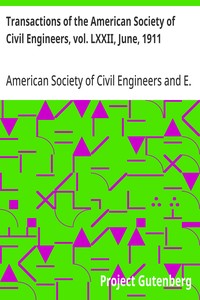 Transactions of the American Society of Civil Engineers, vol. LXXII, June, 1911
Water Purification Plant, Washington, D. C. Results of Operation.