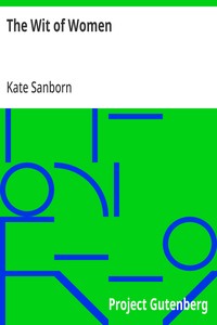 The Wit of Women
Fourth Edition