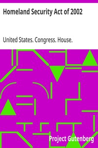 Homeland Security Act of 2002
Updated Through October 14, 2008