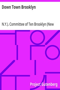 Down Town Brooklyn
A Report to the Comptroller of the City of New York on Sites for Public Buildings and the Relocation of the Elevated Railroad Tracks now in Lower Fulton Street, Borough of Brooklyn