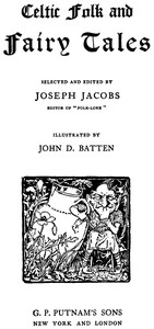 Celtic Folk and Fairy Tales