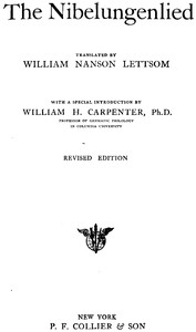 The Nibelungenlied
Revised Edition