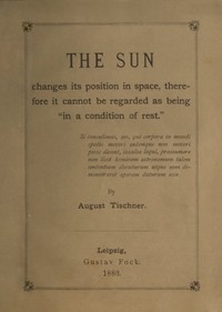 The Sun changes its position in space
therefore it cannot be regarded as being "in a condition of rest"