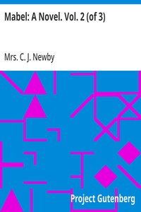 Mabel: A Novel. Vol. 2 (of 3)
