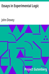Essays in Experimental Logic