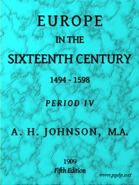 Europe in the Sixteenth Century, 1494-1598, Fifth Edition
Period 4 (of 8), Periods of European History