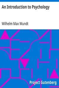 An Introduction to Psychology
Translated from the Second German Edition